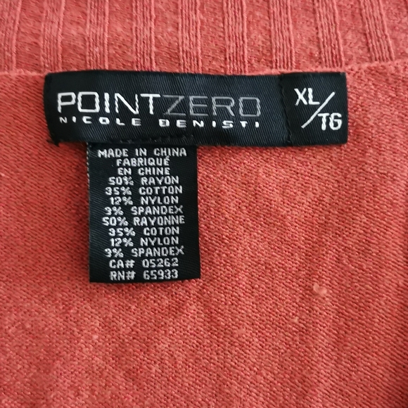 Point zero v-neck sweater - Picture 3 of 5